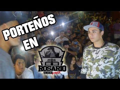 PORTEÑOS EN Rosario UnderFree // LIT KILLAH // DAM // DUKI // MKS // MP // ECKO // DANI