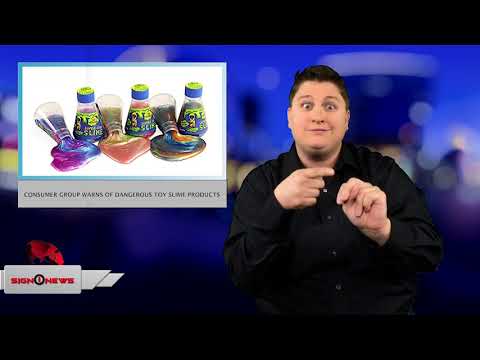 Consumer group warns of dangerous toy slime products (ASL - 11.20.18)