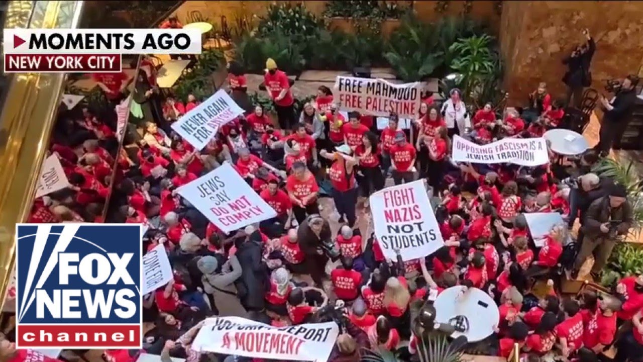 BREAKING: Trump Tower overrun with protesters demanding release of Mahmoud Khalil