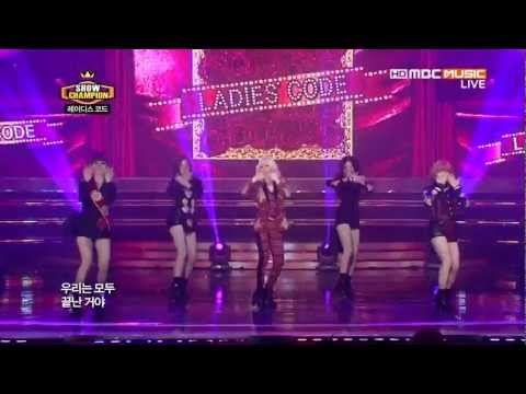 130313 Show Champion Ladies' Code 레이디스 코드 - 나쁜 여자 Bad Girl [HD]