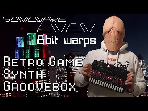 Let´s play Sonicware Liven 8bit Synth-Groovebox [direct sound] Review [no talking]