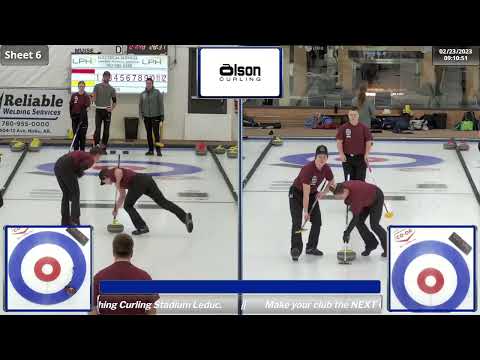Morgan Muise vs. Terren Algot - Draw 4 - Curling Alberta Mixed Provincial Championship