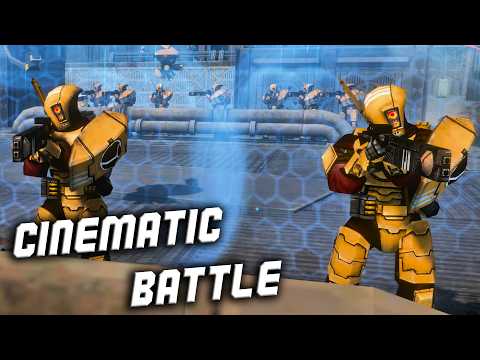 TAU INVASION CRUSHES IMPERIAL GUARD! Men of War: Warhammer 40k Cinematic Battle (4K)