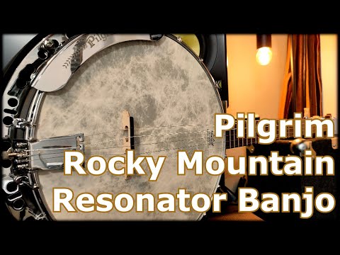 Vintage Pilgrim Rocky Mountain 1 ~ Resonator Banjo image 2