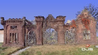 3D Laser Scan: Mount Moriah Cemetery Gatehouse