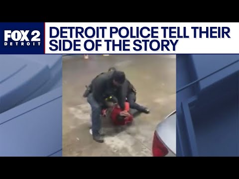 Detroit police respond to controversial video of rough arrest