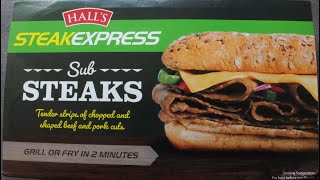 Halls SUB STEAK SLICES Taste Test Review