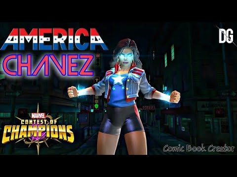 Marvel Contest of Champions || America Chavez gameplay || No commentary