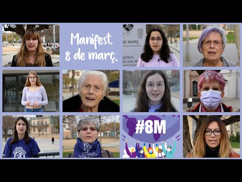 Manifest del 8 de març de 2021, Dia Internacional de les Dones