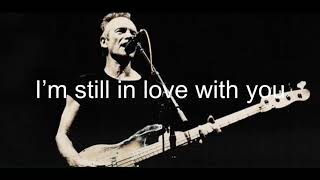 Lyrics- When We Dance By Sting