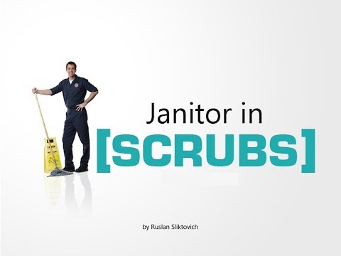 Уборщик. Клиника. 5 сезон (Janitor. Scrubs. 5 season. RUS)