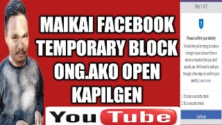 MAIKAI FACEBOOK TEMPORARY BLOCK ONG.AKO OPEN KA.PILGEN