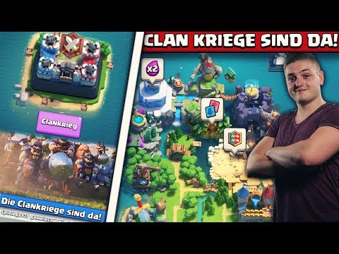 ⚔️🔥CLAN WARS IN CLASH ROYALE! | Endlich ist das Update da! Erster Clan Krieg!