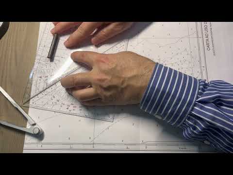 Patente Nautica ep. 52 - Carteggio Oltre Mappa 5D - Correnti (Esercizio 52 - 5.3.1-10)