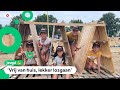 400 kinderen timmeren een eigen dorp