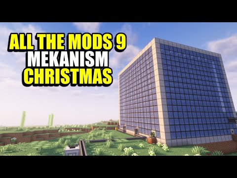 INSANE Christmas Mekanism in Minecraft