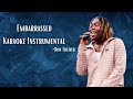 Embarrassed | instrumental | Don Toliver | lyrical whispers #karaoke #backgroundmusic #instrumental