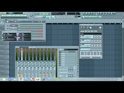 How to create rising white noise build up using 3xosc in Fl studio 11