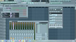 How to create rising white noise build up using 3xosc in Fl studio 11