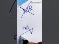 Try M R Signature M R Signature Design ️‍ Shorts Youtubeshorts Shortsvideo