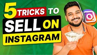 5 Tricks to SELL Products on Instagram | 2023 | Social Seller Academy
