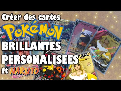 TUTO : Comment faire des cartes Pokémon brillantes holographiques personnalisées facilement