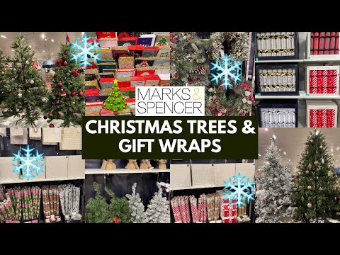 ÁRVORE DE NATAL M&S E EMBALAGENS PARA PRESENTES COM PREÇO NOVEMBRO DE 2022 | MARKS & SPENCER HAUL | TRAVELANDSHOP COMIGO