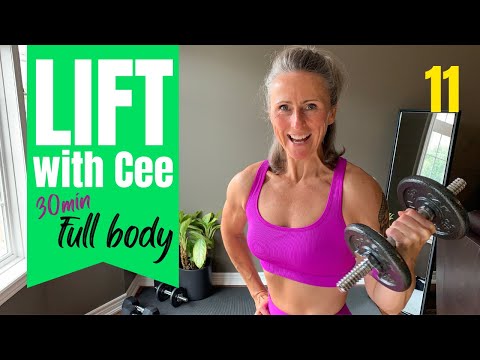 30 min FULL BODY DUMBBELL WORKOUT at home