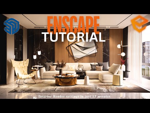 How i created realistic render in enscape in just 13 minutes | BuildNRender 