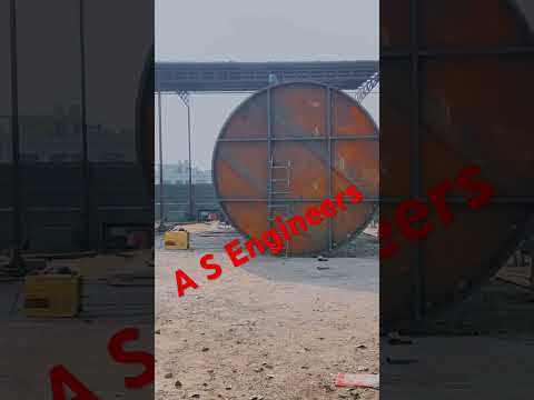 Chemicals/oils mild steel ms storage tank, capacity: 45000 l