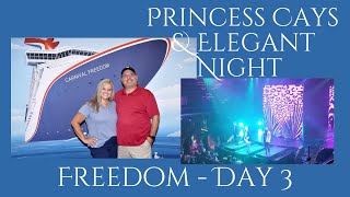 A Perfect Cruise Day! Snorkeling, Elegant Night & Fun on Carnival Freedom