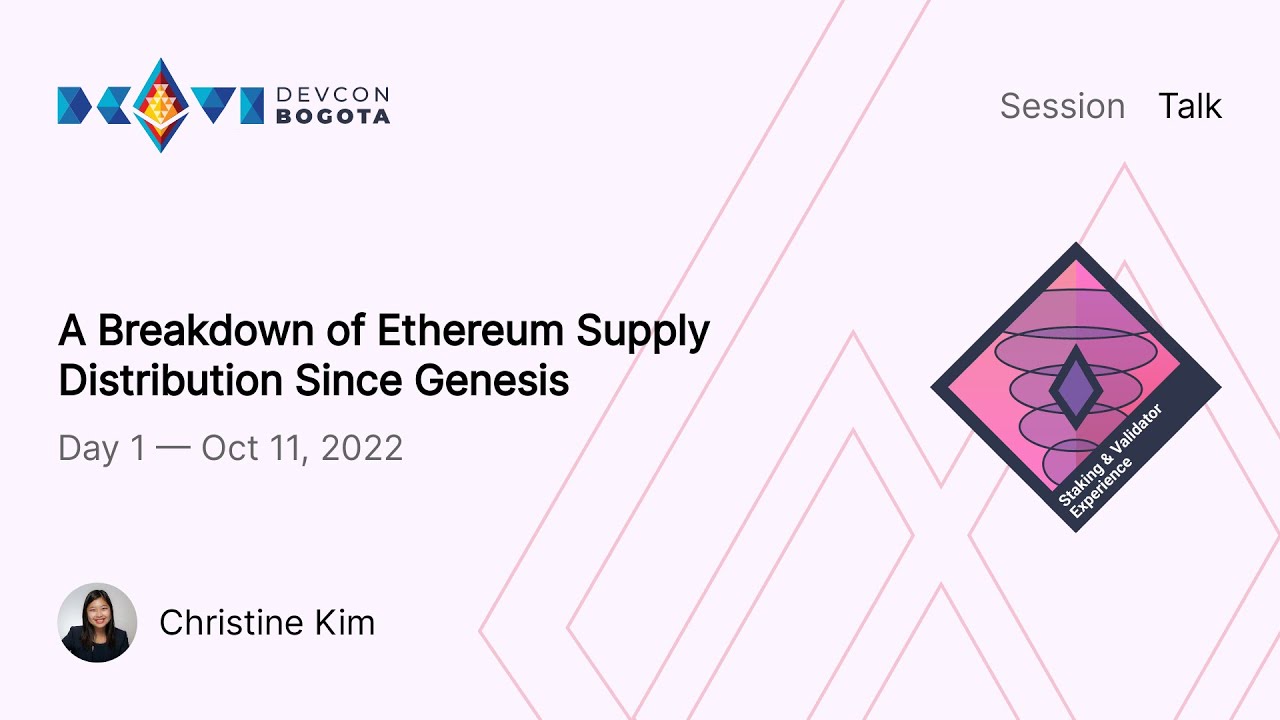 A Breakdown of Ethereum Supply Distribution Since Genesis preview