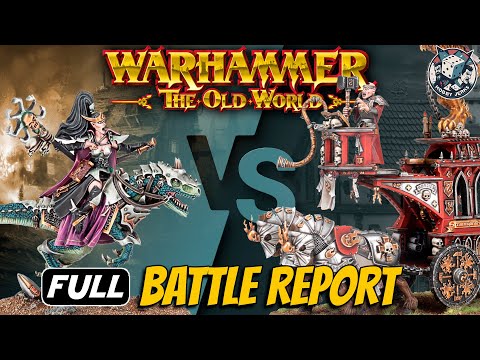 🗡️ Dark Elves vs Empire of Man | Old World Full Battle Report ⚔️