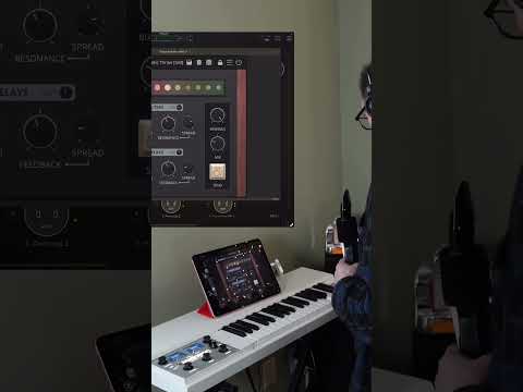 Mellotron Alto Sax through @audiothing Things-Bubbles  #mellotron