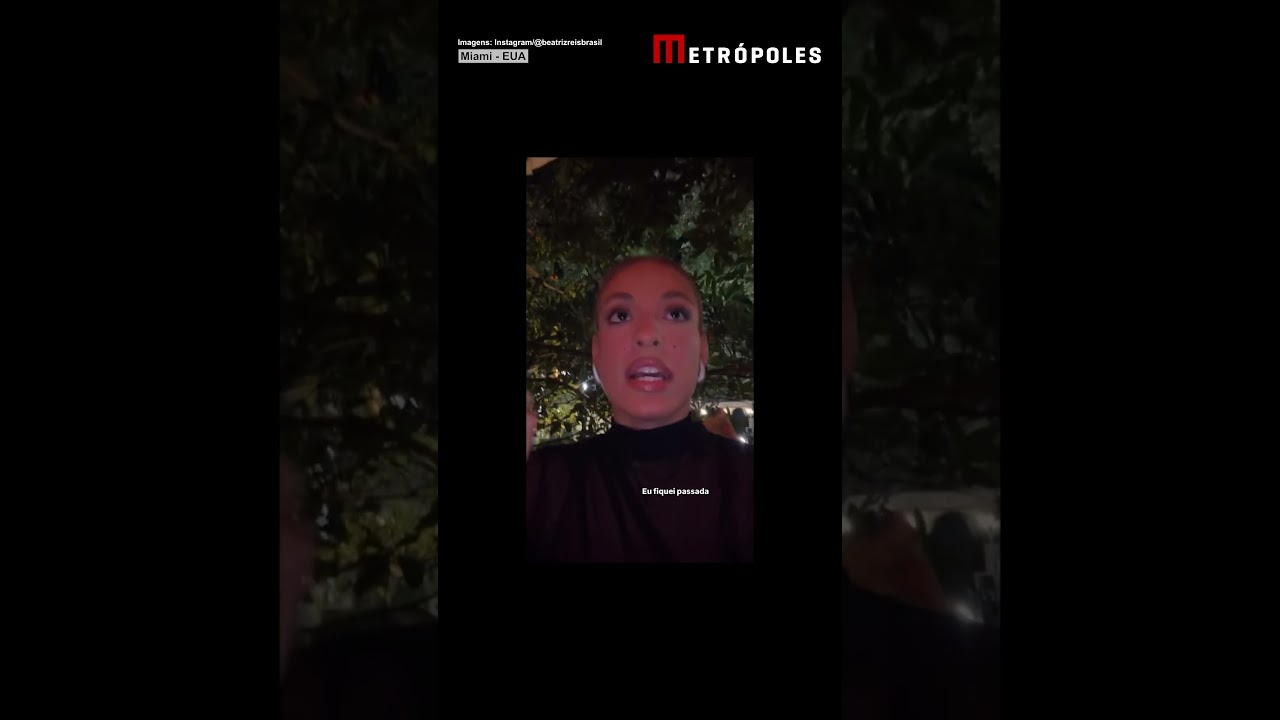 Beatriz Reis se revolta após ser proibida de entrar em restaurante