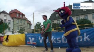 preview picture of video 'Finale der Westdeutschen Beachvolleyball-Meisterschaft in Werl'