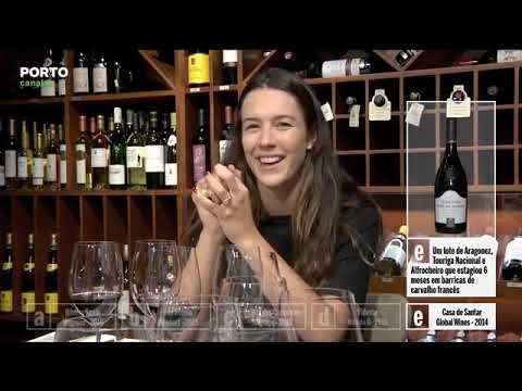 Casa de Santar tinto em prova cega no programa Imperdíveis (Porto Canal)