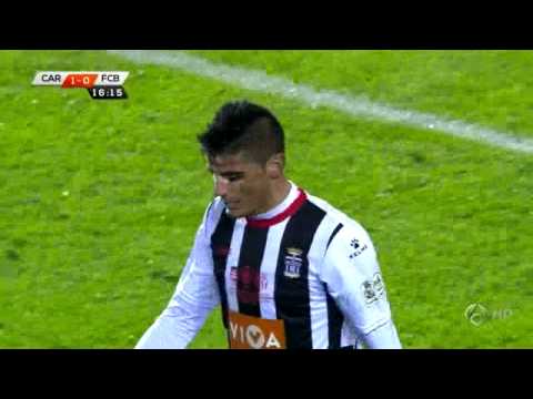 F.C. Cartagena 1 - Barcelona 0 (Copa del Rey 2013) Minuto 16