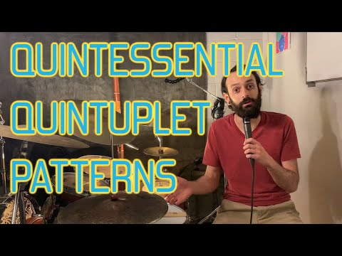 Quintessential Quintuplet Patterns - Drum Lesson