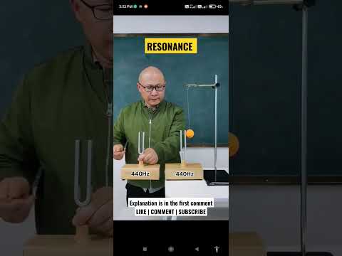PHYSICS : WHAT IS RESONANCE? #physicspractical #sound #waves #vibration #resonance