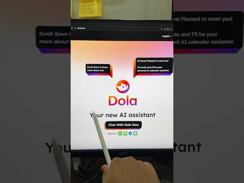 Gazab AI Tool🔥 - Dola AI (AI calendar assistant) | Schedule Your Day With Dola AI | #ai #free