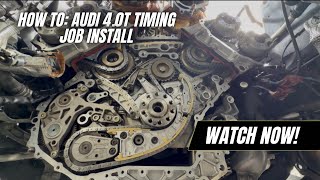 Audi 4.0T Full Timing Chain Replacement