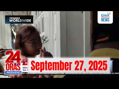 24 Oras Weekend Express: September 27, 2025 [HD]