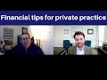 Financial tips for therapists in private practice | Psyched Up About Money Ep. 1 w/ Gordon Brewer