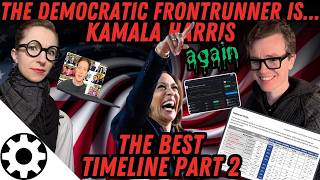Kamala is Leading in Polls & 2nd in Prediction Markets (PLEASE LET HER WIN!)