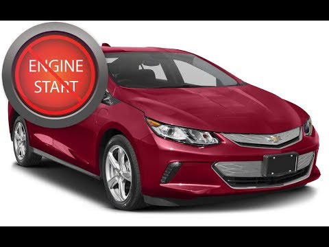 Part of a video titled Chevy Volt with a dead key fob: Get in and start the car. - YouTube