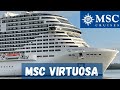 MSC Virtuosa Reverse Sail Away!