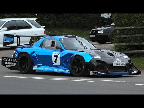 Modified Cars Leaving a Car Show - BHP Fuel Fest - June 2019
