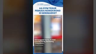 Video Aa Gym Resah Minimarket di Dekat Pesantrennya Jadi Tempat Nongkrong, Berakhir Disegel