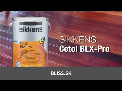 Sikkens BLX-PRO farba nielen na drevené terasy